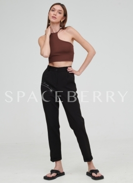 Женские зауженные брюки, штаны классика